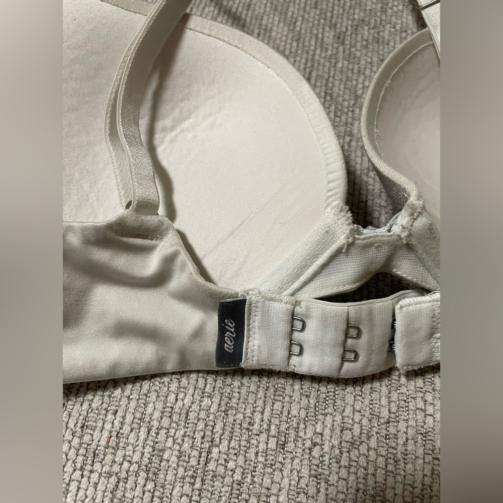 ✨Brooke Aerie White Bra Size 32C - Picture 4 of 6